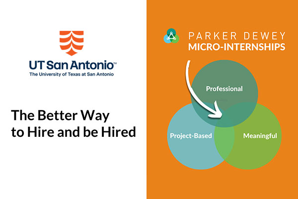 UT San Antonio Parker-Dewey Micro-Credentials diagram